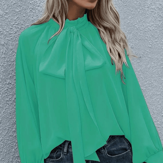 Kvinders Bluse Casual Elegant Polyester 3