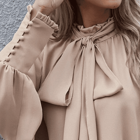 Kvinders Bluse Casual Elegant Polyester 5