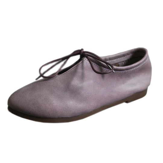 Kvinders Boho Loafers med Snøre 4