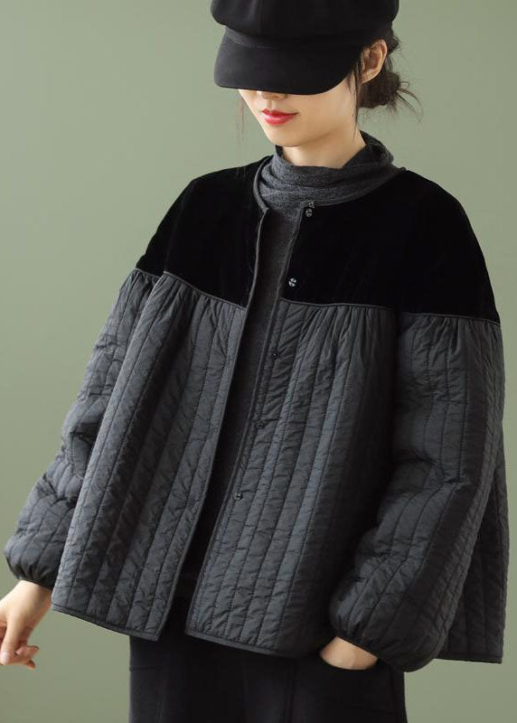 Kvinders Boho Vinterjakke med Knapper 2