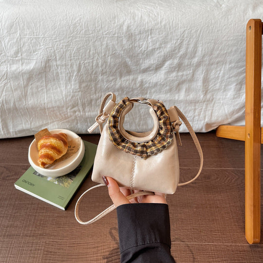 Kvinders Bucket Bag Håndlavet Stilfuld 3