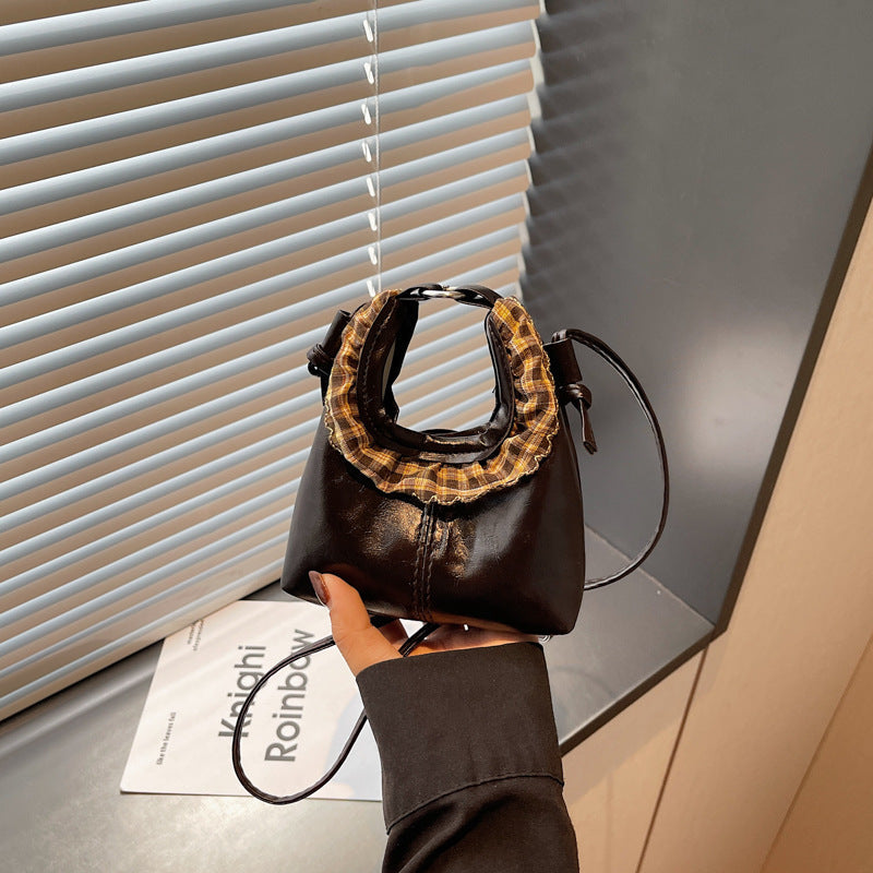 Kvinders Bucket Bag Håndlavet Stilfuld 4