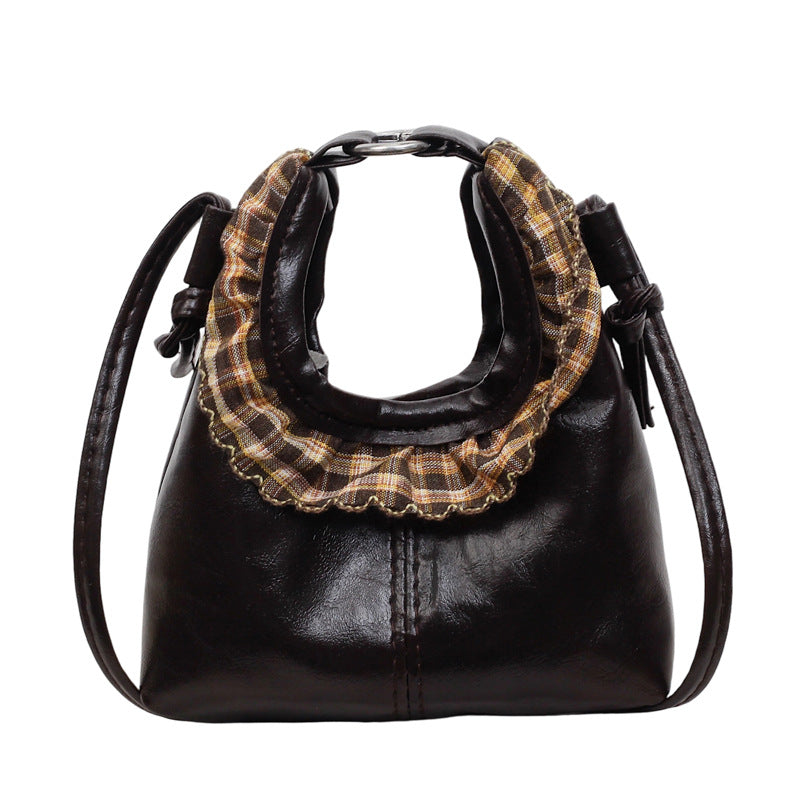 Kvinders Bucket Bag Håndlavet Stilfuld 5