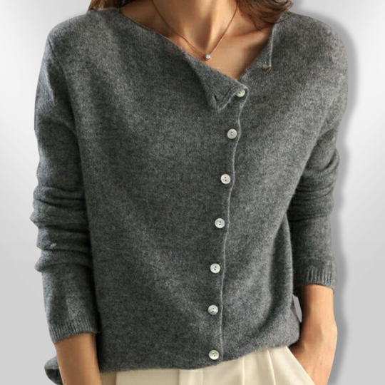 Kvinders Cardigan Åben Stil Cashmere 0