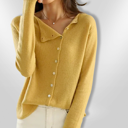 Kvinders Cardigan Åben Stil Cashmere 2
