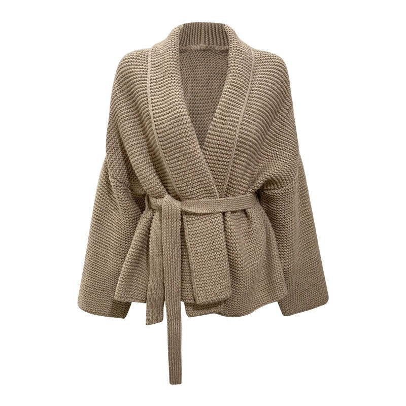 Kvinders Cardigan – Chunky Knit – Oversized Pasform 0
