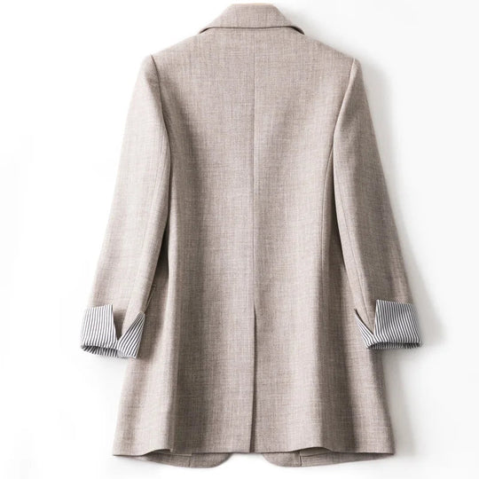 Kvinders Casual Blazer Langærmet 5