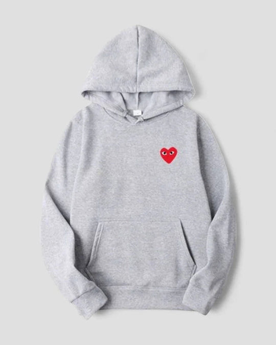 Kvinders Casual Hættetrøje med Broderet Design 10