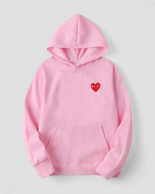 Kvinders Casual Hættetrøje med Broderet Design 12