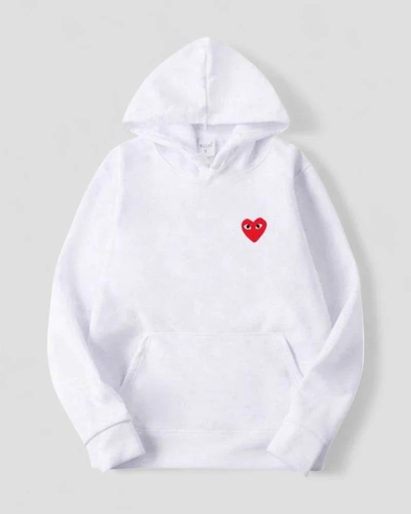 Kvinders Casual Hættetrøje med Broderet Design 8
