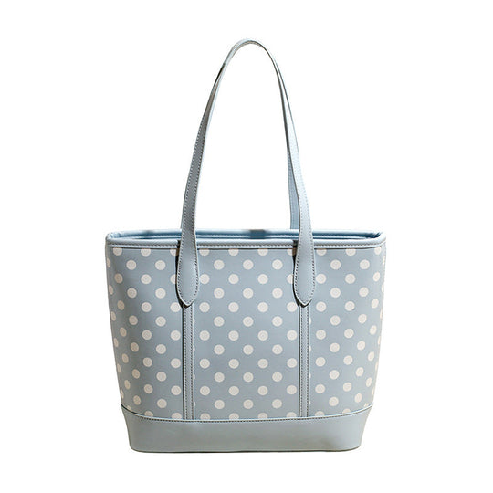 Kvinders Casual Tote Taske Prikket Design 10
