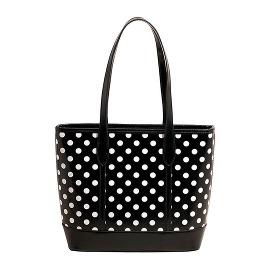 Kvinders Casual Tote Taske Prikket Design 7