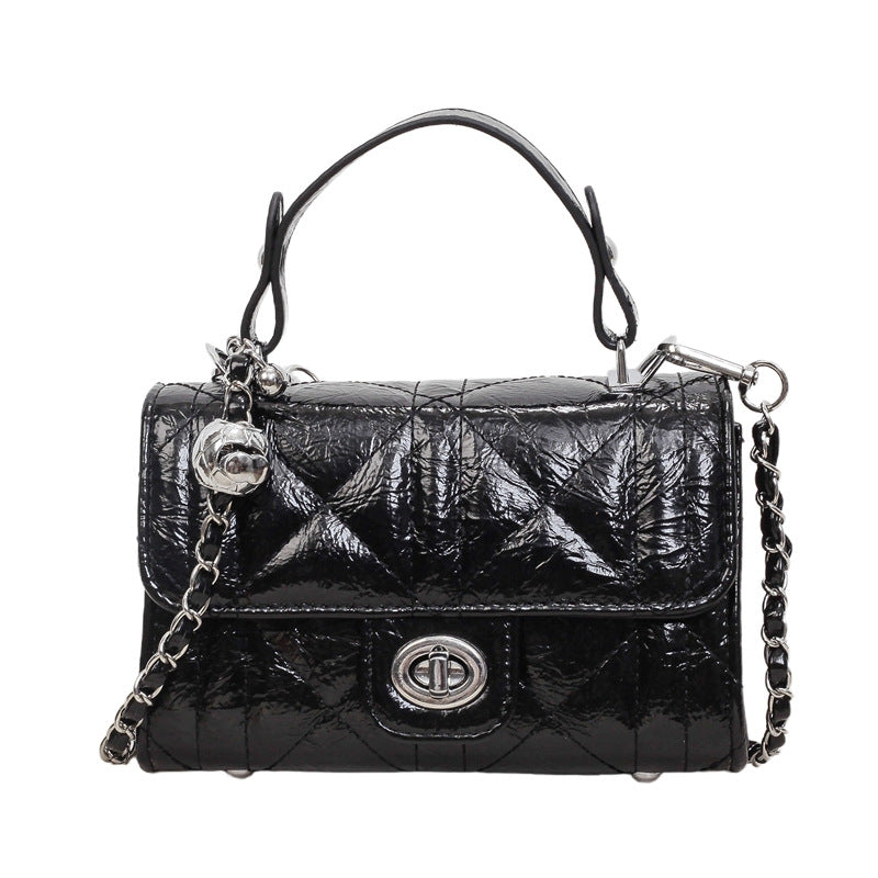 Kvinders Crossbody Taske Quiltet Design 0
