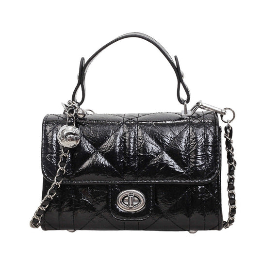 Kvinders Crossbody Taske Quiltet Design 0