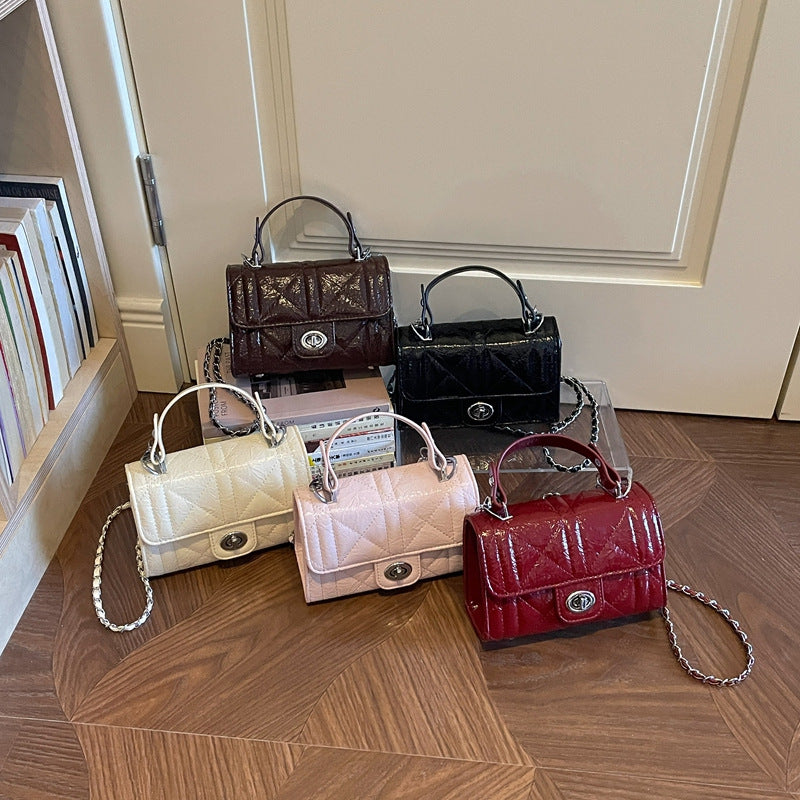 Kvinders Crossbody Taske Quiltet Design 1