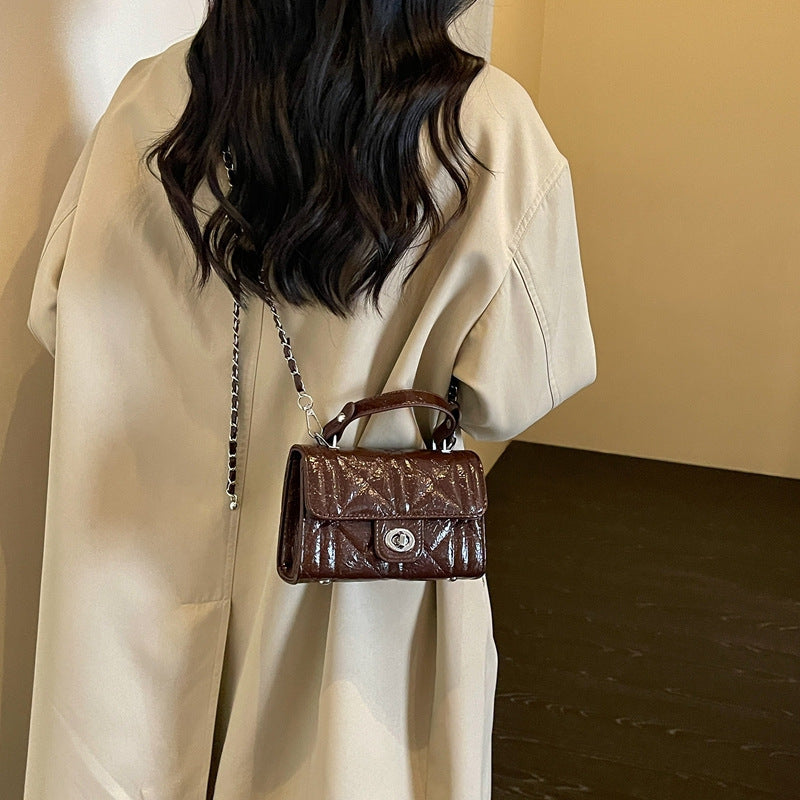 Kvinders Crossbody Taske Quiltet Design 2
