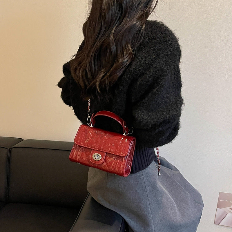 Kvinders Crossbody Taske Quiltet Design 4