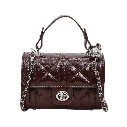 Kvinders Crossbody Taske Quiltet Design 5
