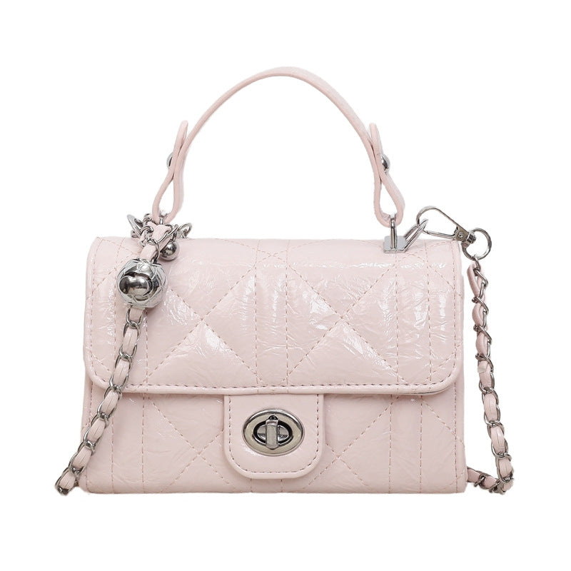 Kvinders Crossbody Taske Quiltet Design 6