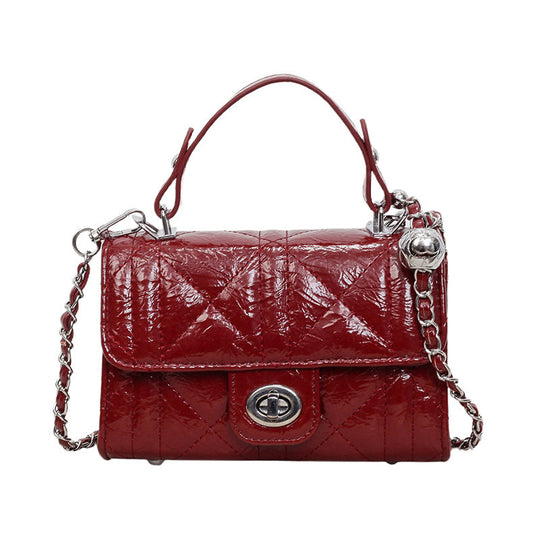 Kvinders Crossbody Taske Quiltet Design 7