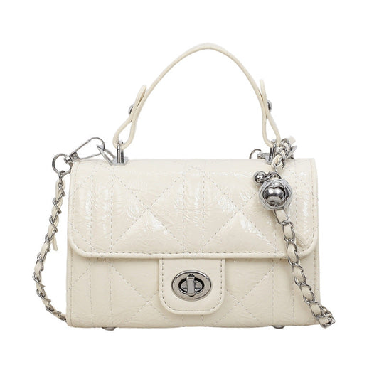Kvinders Crossbody Taske Quiltet Design 8