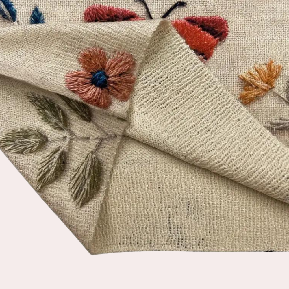 Kvinders Damesweater med Blomsterdesign 4