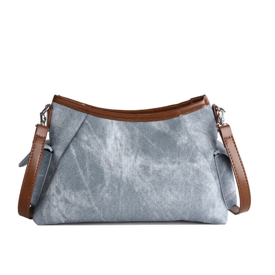 Kvinders Denim Bucket Bag Casual Stil 8