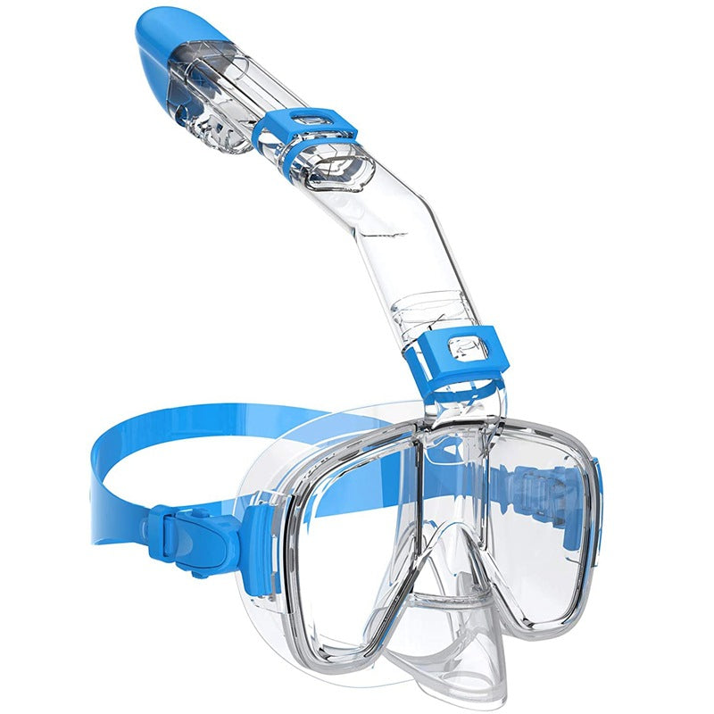 Kvinders Dykkermaske med Fleksibel Snorkel og Bredt Synsfelt 7