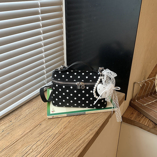 Kvinders Håndtaske Polka Dot Stilfuld Bæremulighed 9