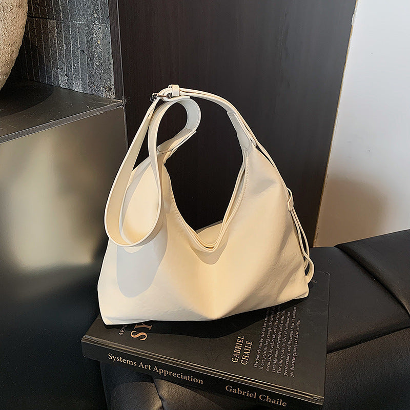 Kvinders Hobo Taske Minimalistisk Design Rummelig 1