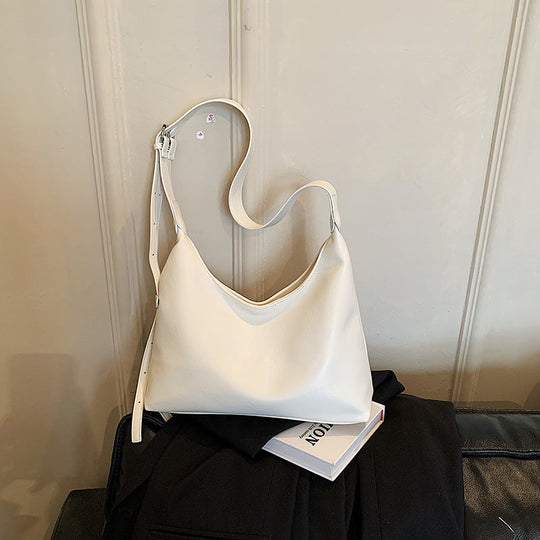 Kvinders Hobo Taske Minimalistisk Design Rummelig 6