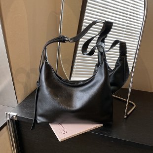 Kvinders Hobo Taske Minimalistisk Design Rummelig 9
