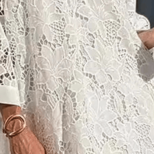 Kvinders Kjole Blonde Tidløs Polyester 3