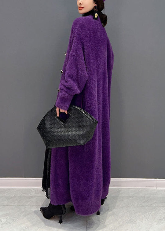 Kvinders Lang Cardigan med V-hals 4