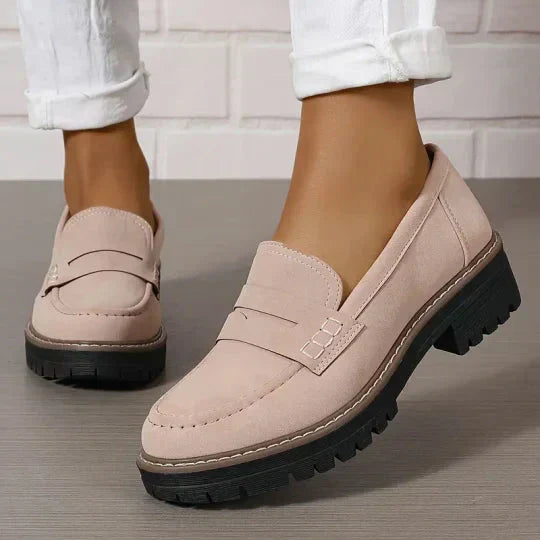 Kvinders Loafers Suede Casual Chic 3