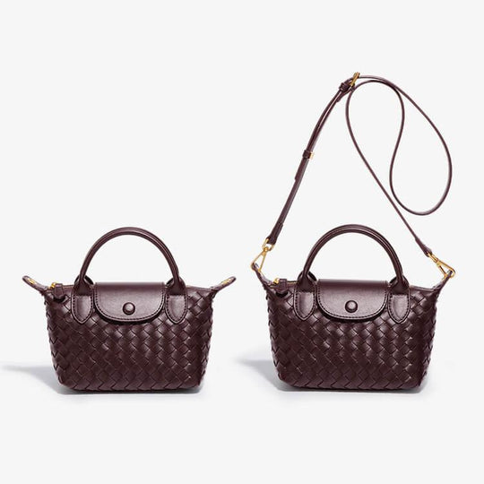Kvinders Mini Taske Flettet Design 1