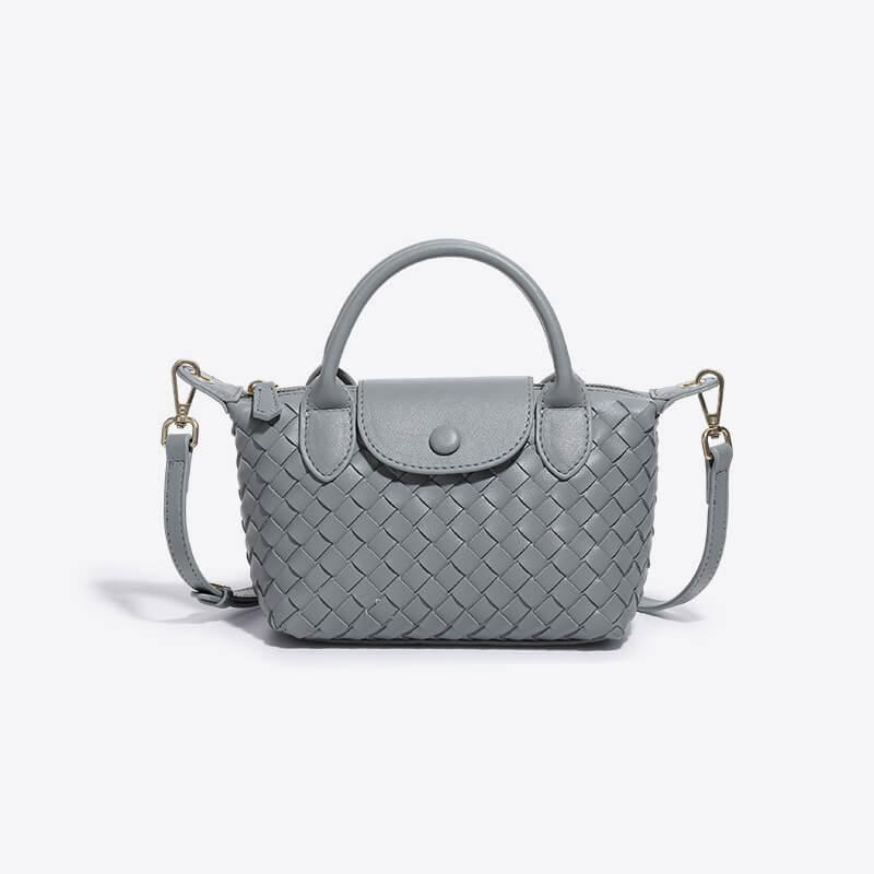 Kvinders Mini Taske Flettet Design 11