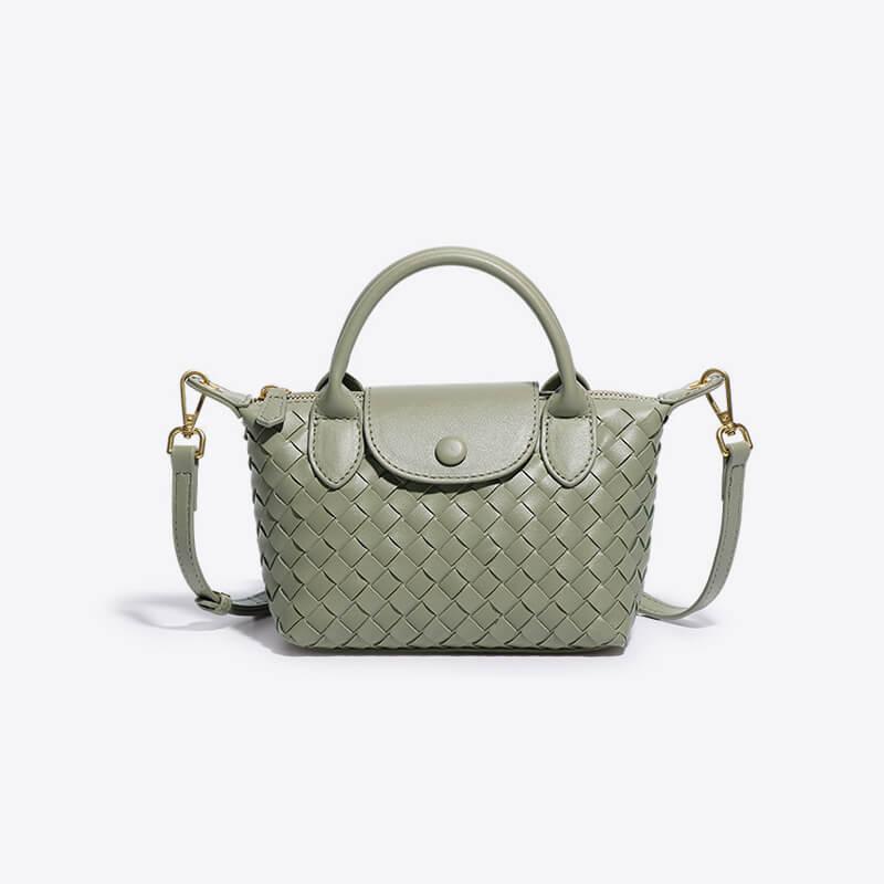 Kvinders Mini Taske Flettet Design 14