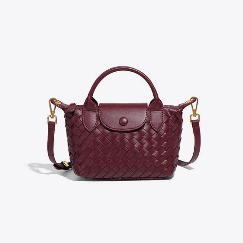 Kvinders Mini Taske Flettet Design 17