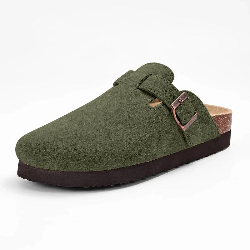 Kvinders Mules med Kork Indersål og Non-Slip Såler 12