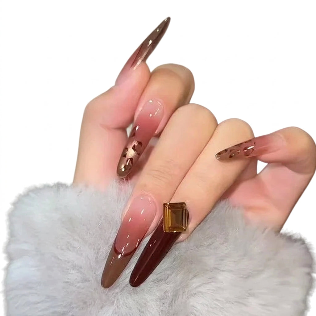 Kvinders Negle Design Stiletto Form 0