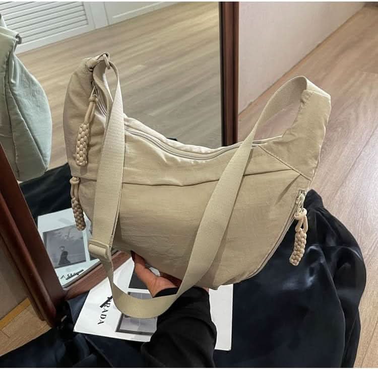 Kvinders Nylon Skuldertaske Praktisk 4
