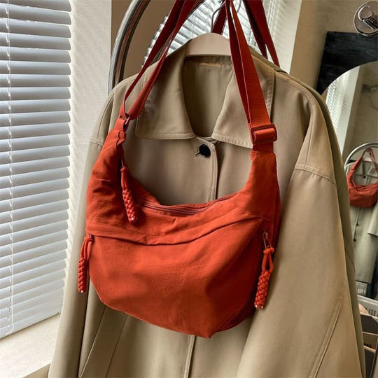 Kvinders Nylon Skuldertaske Praktisk 9
