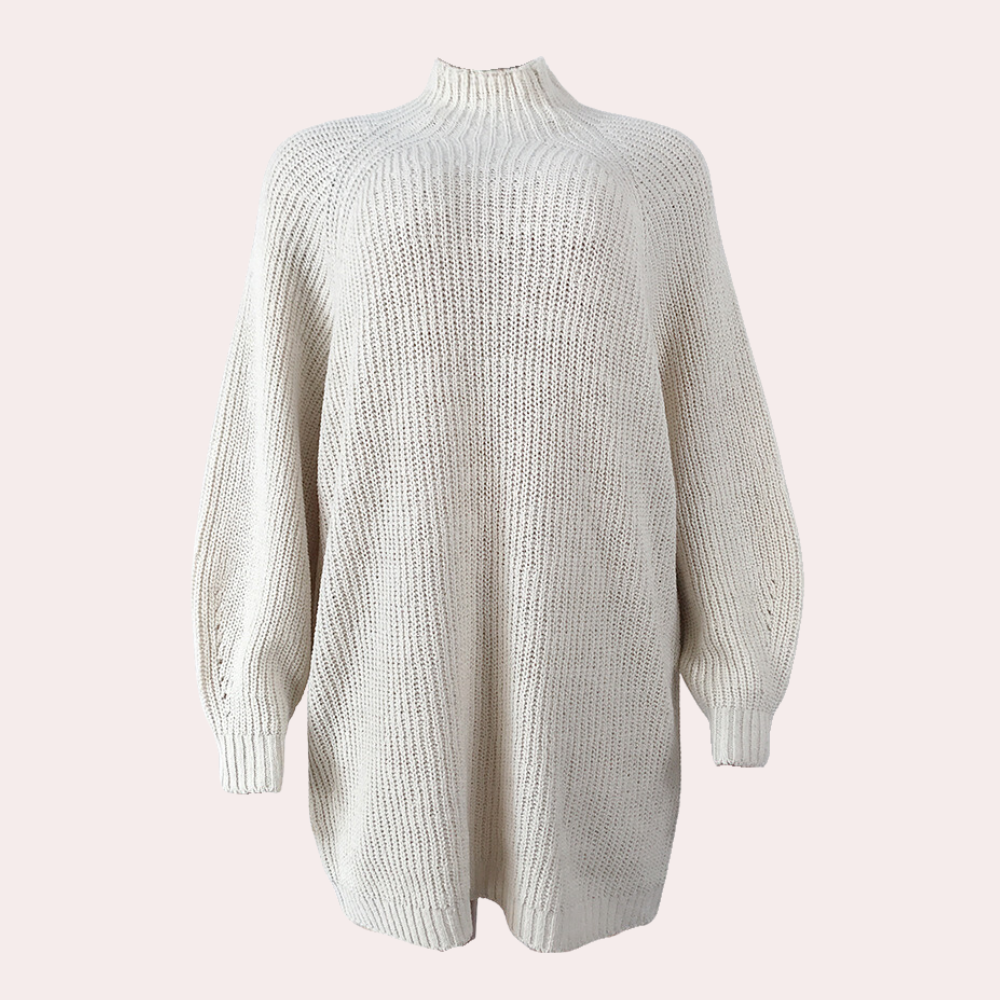 Kvinders Overdimensioneret Strikket Sweater 1