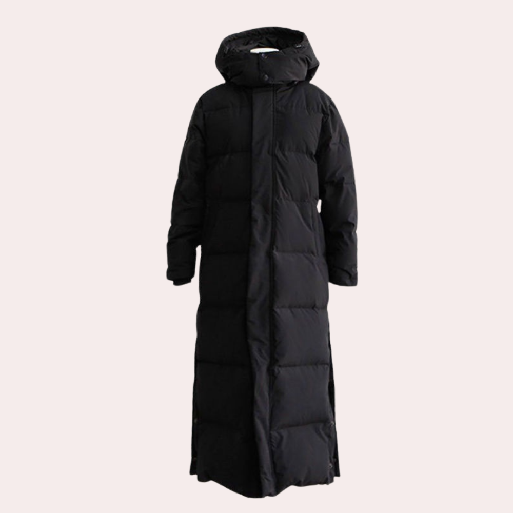 Kvinders Overdimensioneret Vinterfrakke Trendy 4