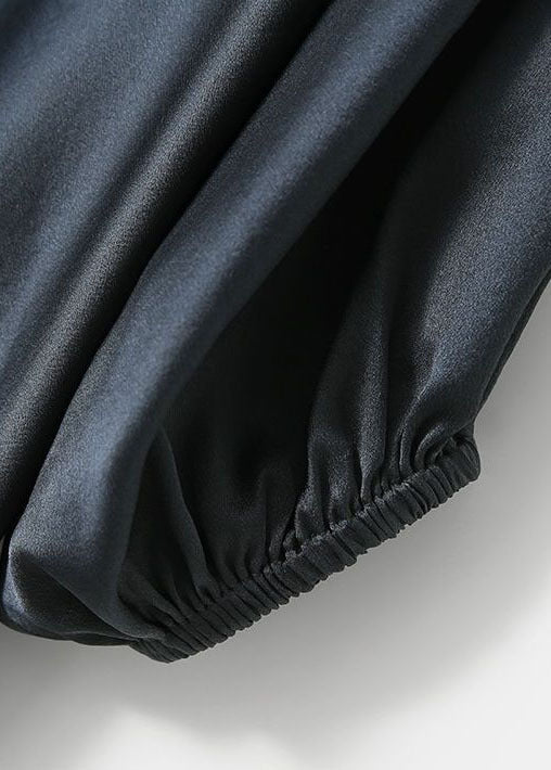 Kvinders Oversized Bluse med O-hals og Batwing ærmer 4