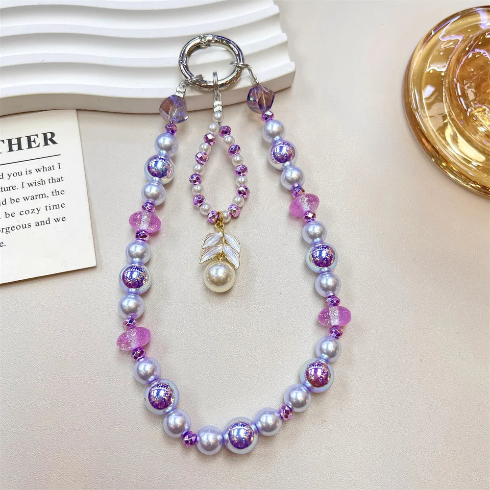Kvinders Perlekæde med Charms Statement Design 3