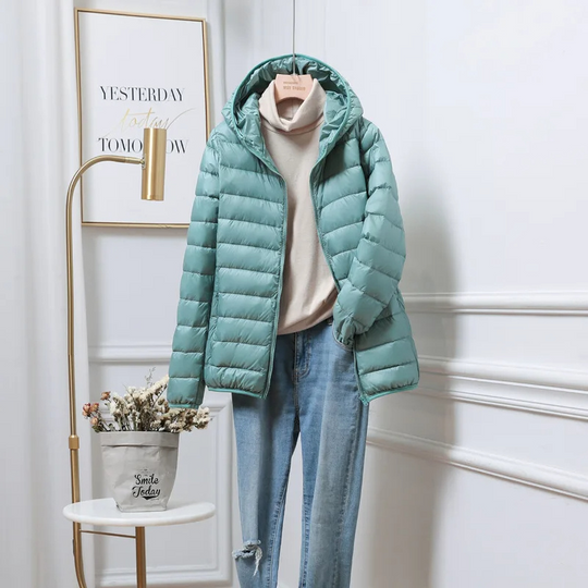 Kvinders Pufferjakke – Regular Fit – Ultralight Quilted 4