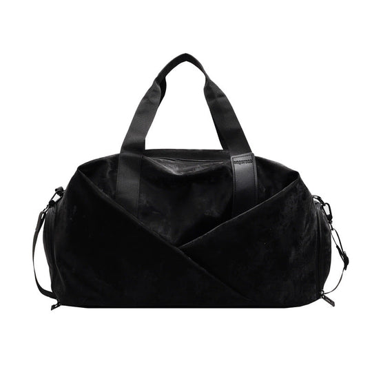 Kvinders Rejsetaske Fløjlslook Moderne Design 0