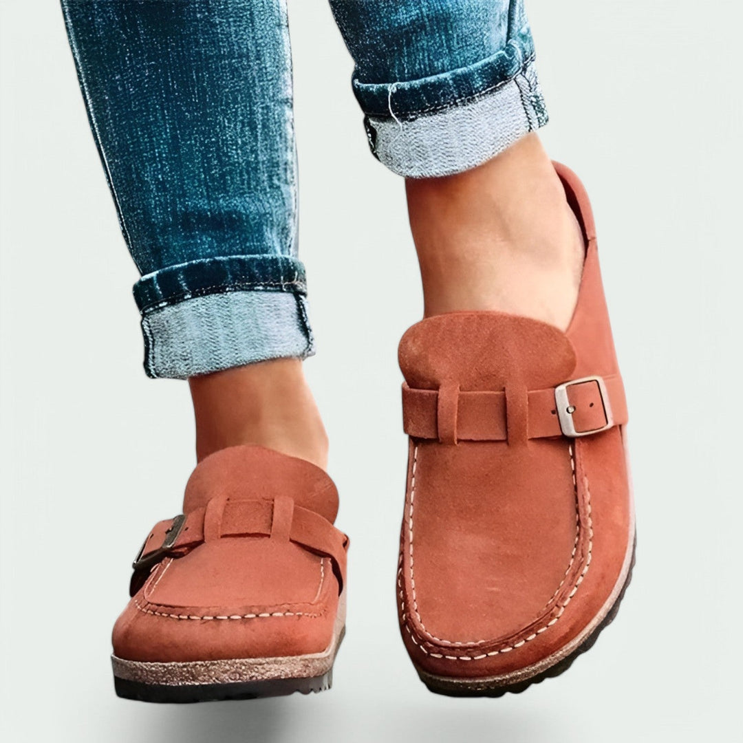 Kvinders Retro Mules Komfortable Sko 4
